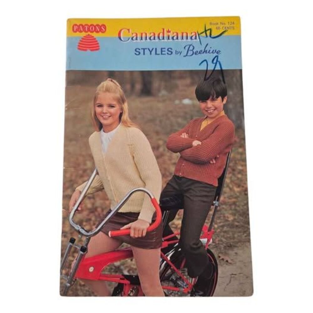 PATONS Canadiana STYLES by Beehive Knitting Pattern Book No. 124